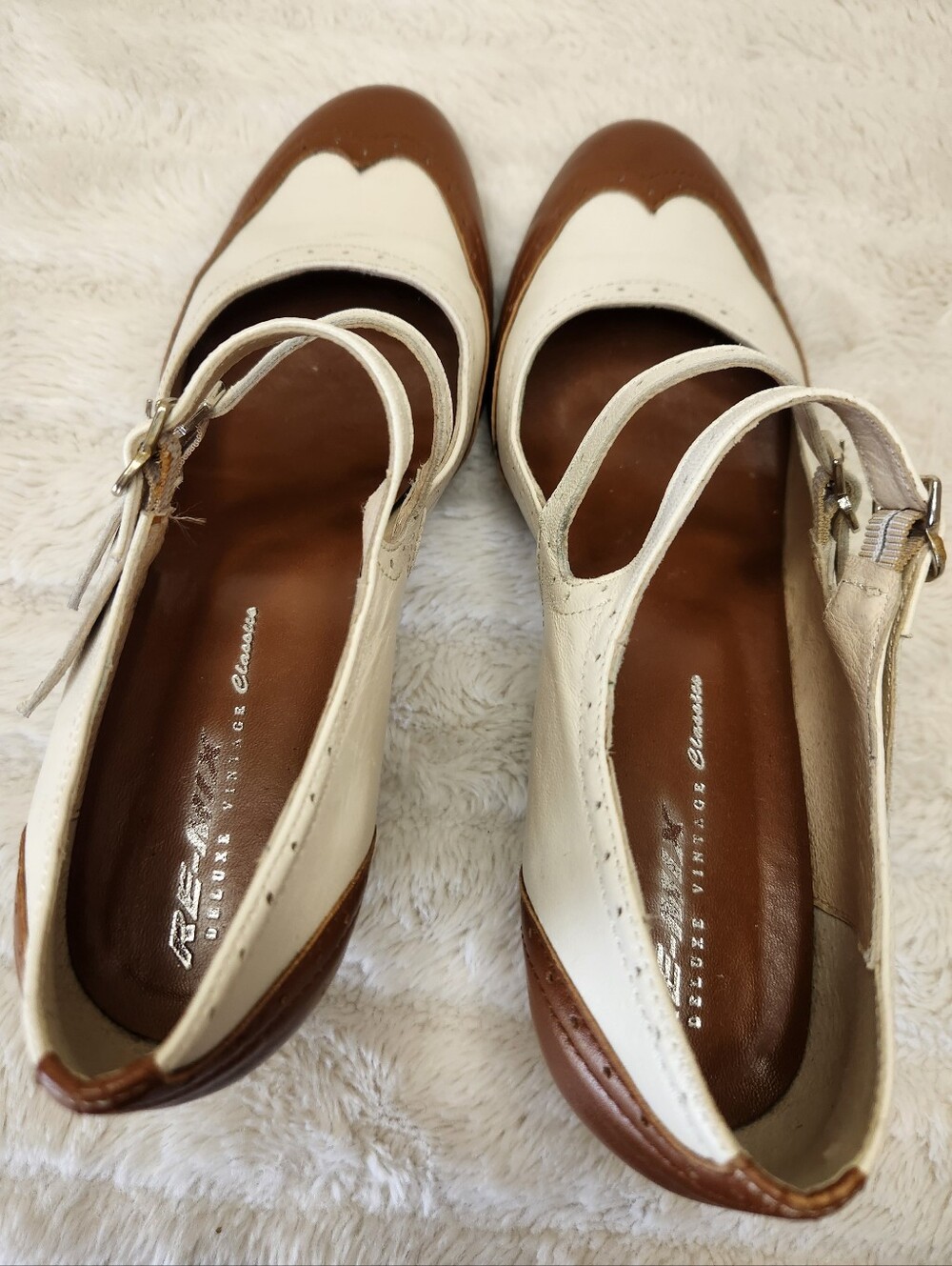 Re-Mix Classic Vintage Leather Women's Footwear-Millie - Picture 7 of 14